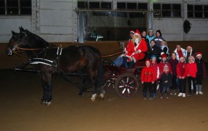 Weihnachtfeier der Voltigierer